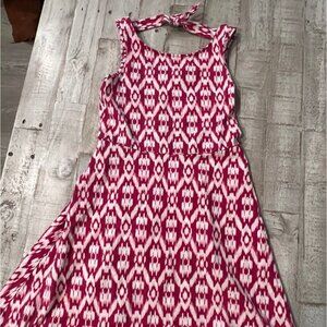 Women’s Large Pink & White Old Navy Dress